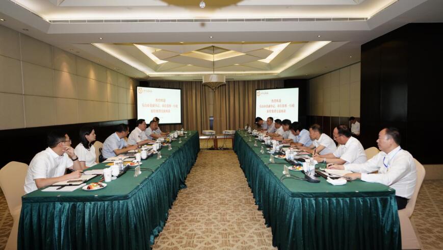 任丁董事长会见乐山市委副书记、市长张彤一行